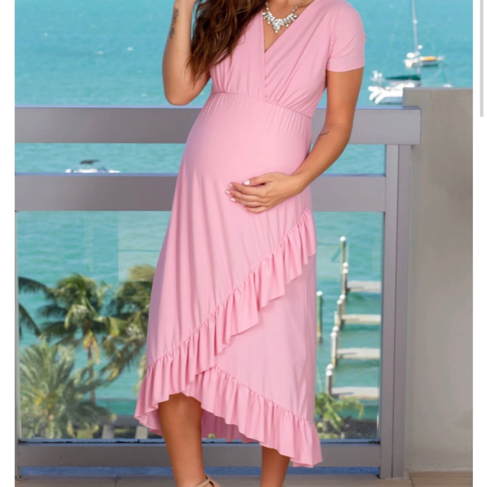 Pink Maternity Dress ✨N E W✨